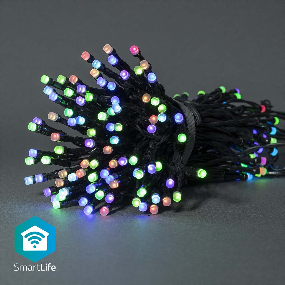 SmartLife Decoratieve LED | Wi-Fi | RGB | 84 LED's | 10.0 m | Android / IOS Nedis