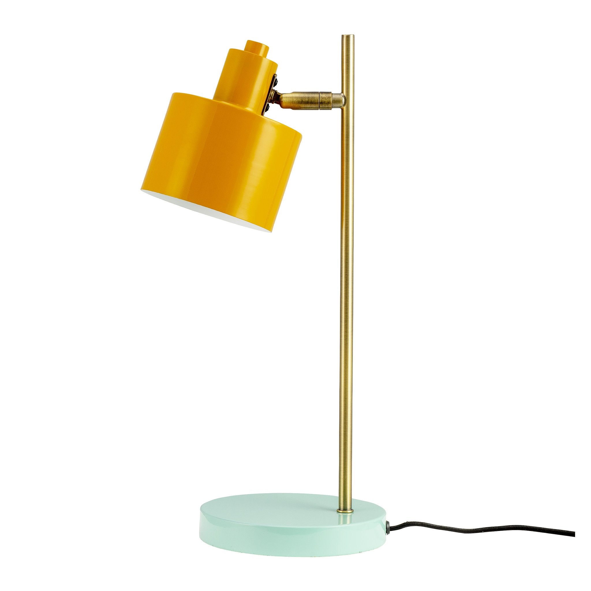 Ocean table lamp curry,turquoise