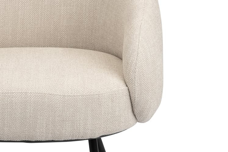 Pole to Pole - Mars lounge chair - Chenille - Beige