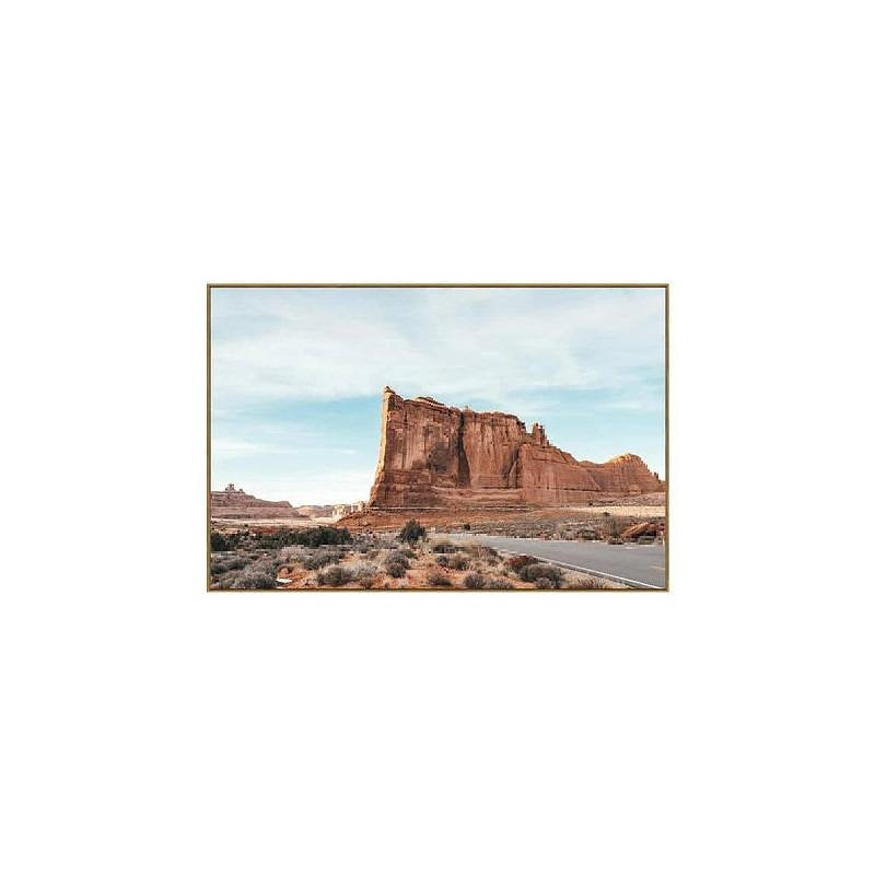 PTMD Wandpaneel Desert Storm - 120x3x80 cm - Glas - Multi
