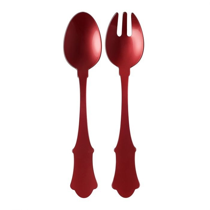 Sabre Sabre Salade Bestek Bestekset Slacouvert Old Fashion Rood