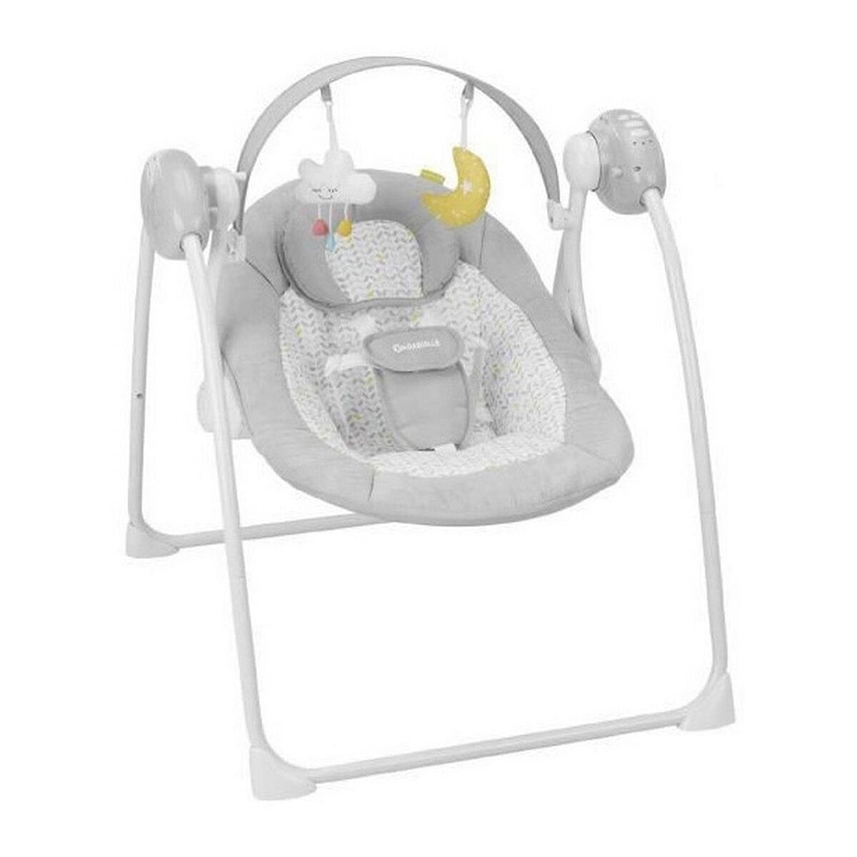 Schommelstoel Badabulle Candy Comfort Swing Grijs Wit