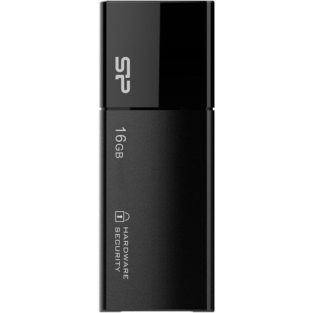 Silicon Power Secure G50 USB Pendrive 16GB Black