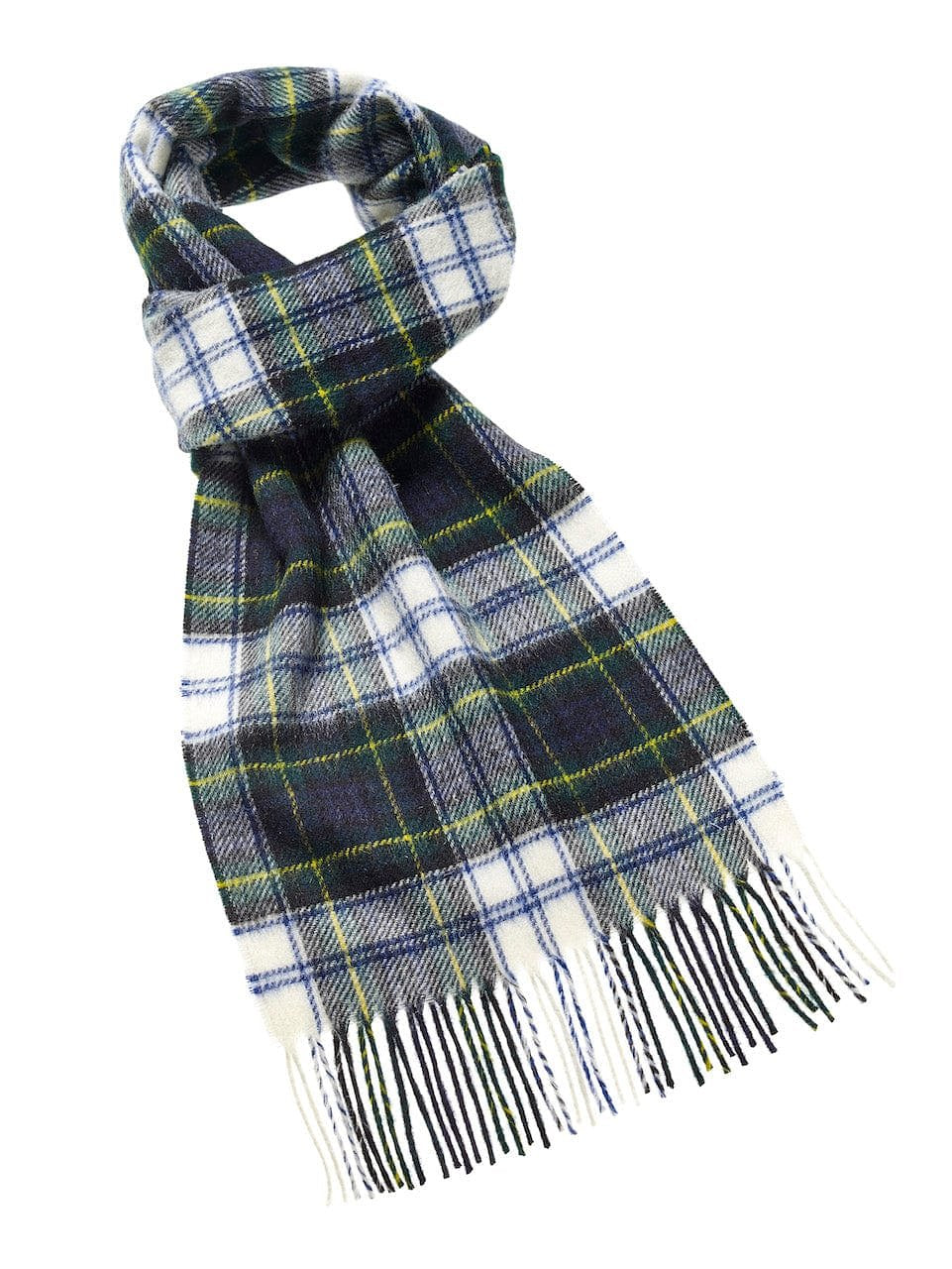 Sjaal Tartan Dress Gordon - Meriono Lamswol - 25 x 190 - Bronte by Moon Scotland