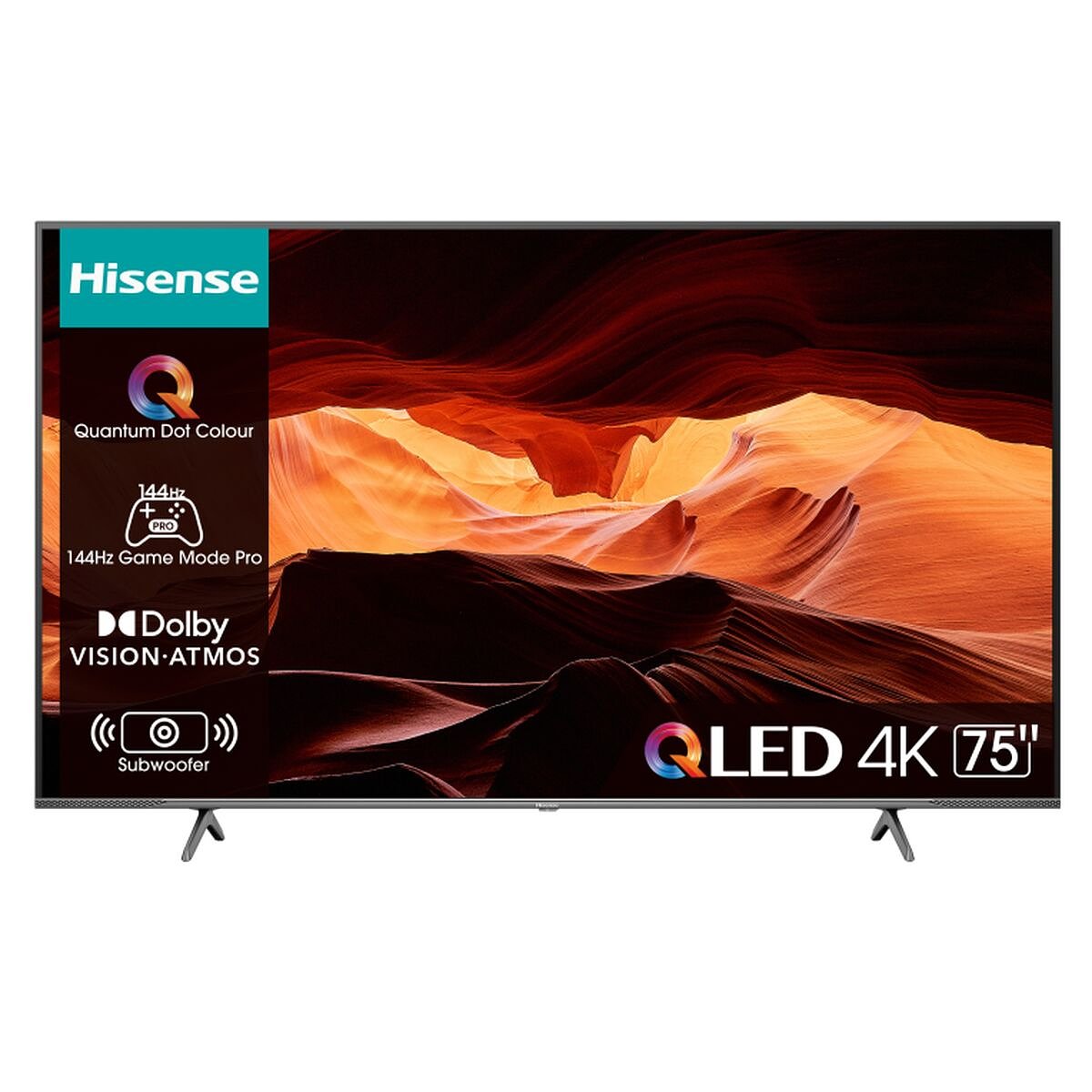 Smart TV Hisense 65E7KQ 65" 4K Ultra HD D-LED QLED