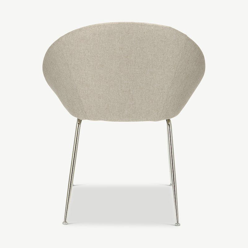 Stanley Dining Chair, Beige Fabric