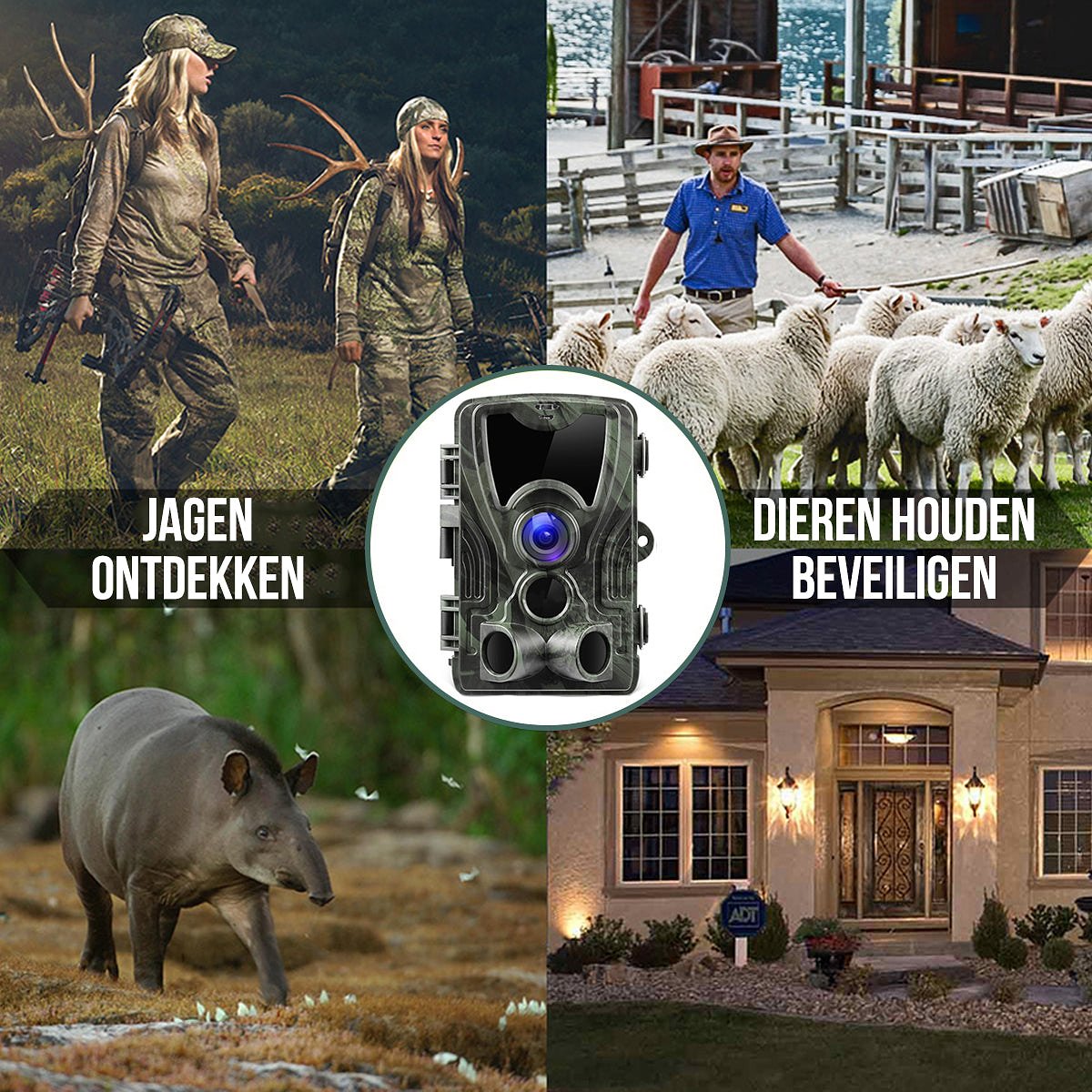 Strex Wildcamera met WiFi en Nachtzicht - 36MP 4K ULTRA HD - Waterdicht - Incl. 32 GB SD - Wild Came