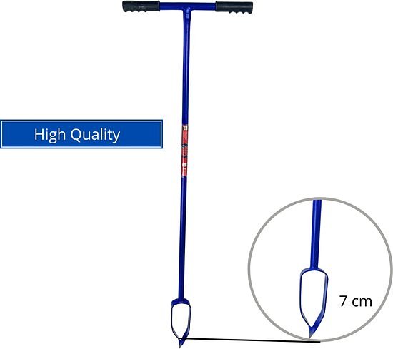 Synx Tools Grondboor 7cm Gesmeed - Grondboren - palenboor - tuin gereedschap - grondbox - High Quali