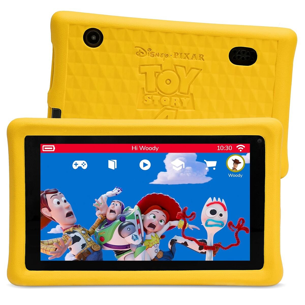 Tablet Pebble Gear PG912696 7" 1 GB RAM 16 GB Geel Zwart