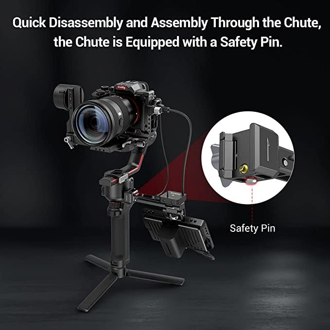 Tilt Monitor Mount voor DJI Ronin-S / Ronin-SC / Zhiyun Crane 3/3S/2S en WEEBILL Lab / WEEBILL-S - 2