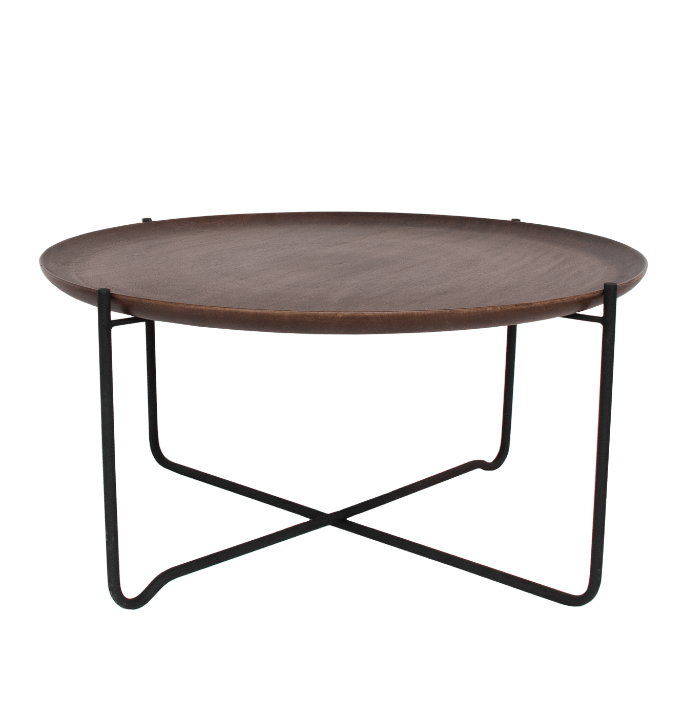 Urban Nature Culture Coffee table with serving tray Fez Brown / Mango / iron