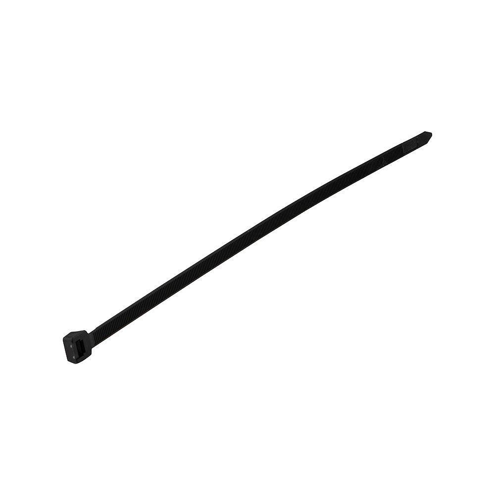 V-TAC  Nylon Cable Tie - 2.5x200mm - Black - 100Pcs/Pack