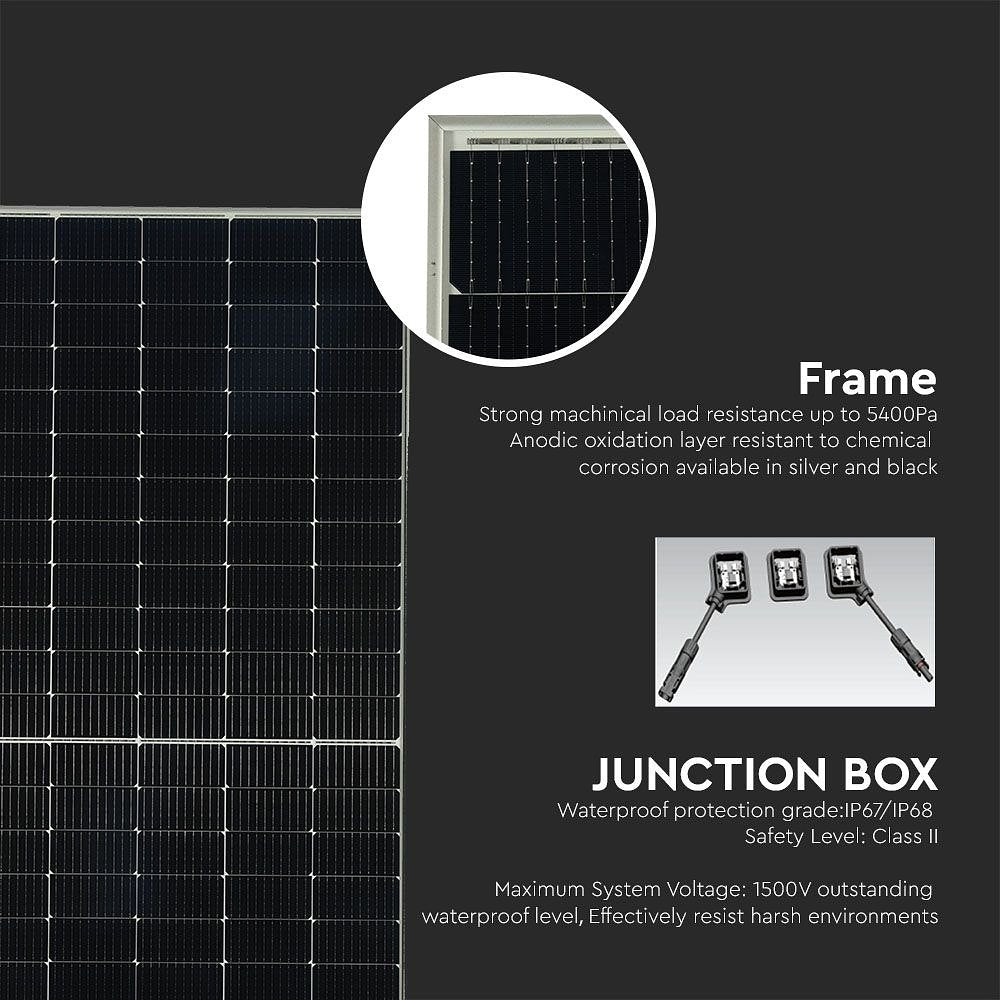 V-TAC  AU450-30V-MH Mono Solar Panels - Tier 1 -  450W - 1903*1134*35MM