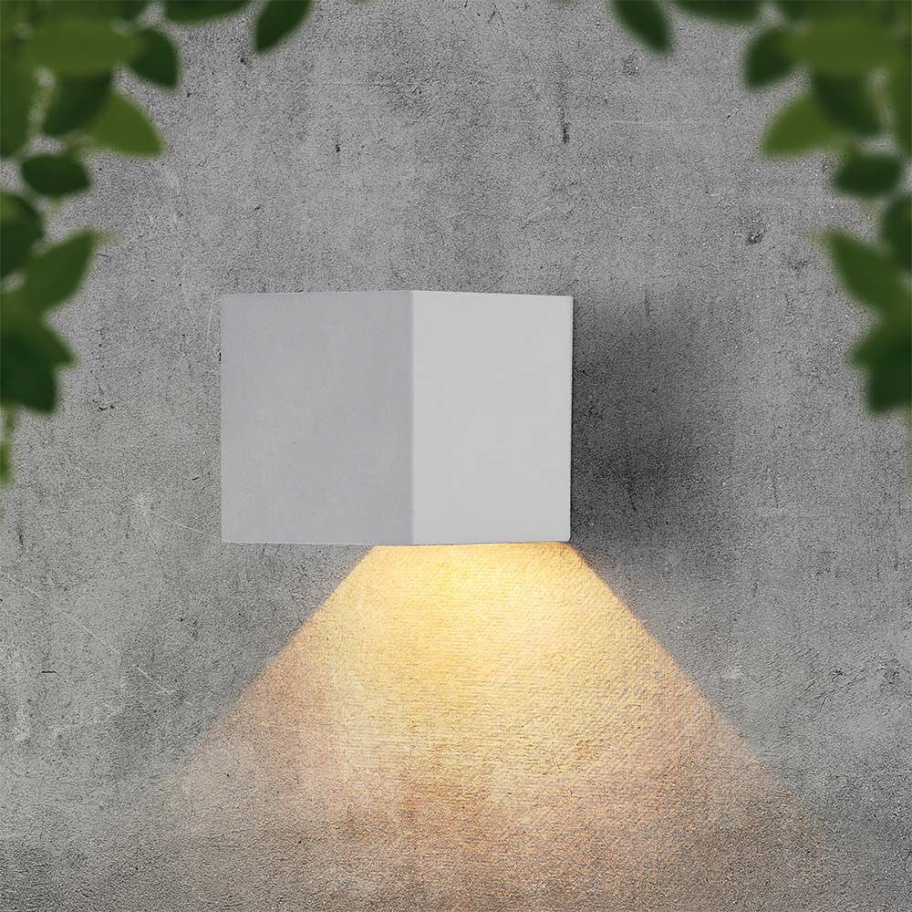 V-TAC VT-11109-W Solar Lights - Solar Wall Lights Sensor - IP65 - White - 860 Lumens - 4000K