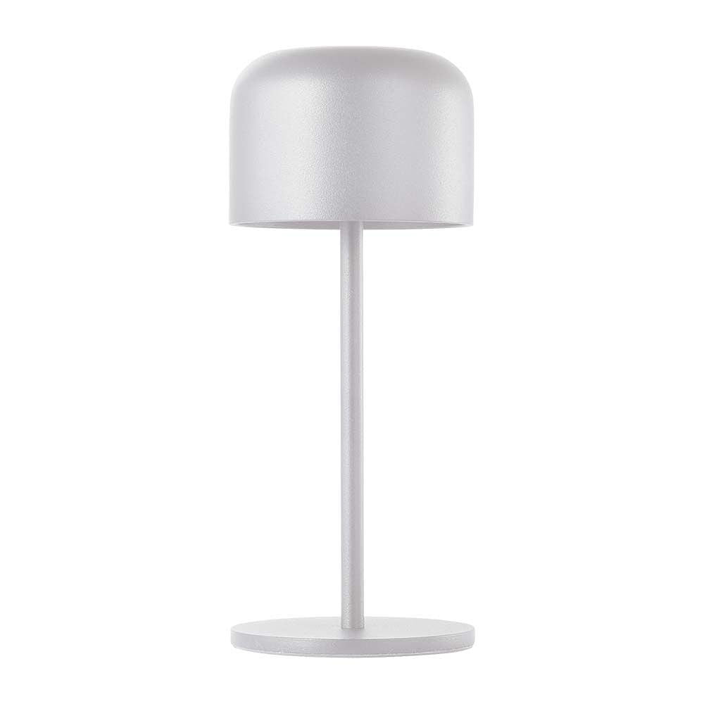 V-TAC VT-1181 Rechargeable Table Lamps - IP54 - White Body - 1.5 Watts - 150 Lumens - 2700K+5700K