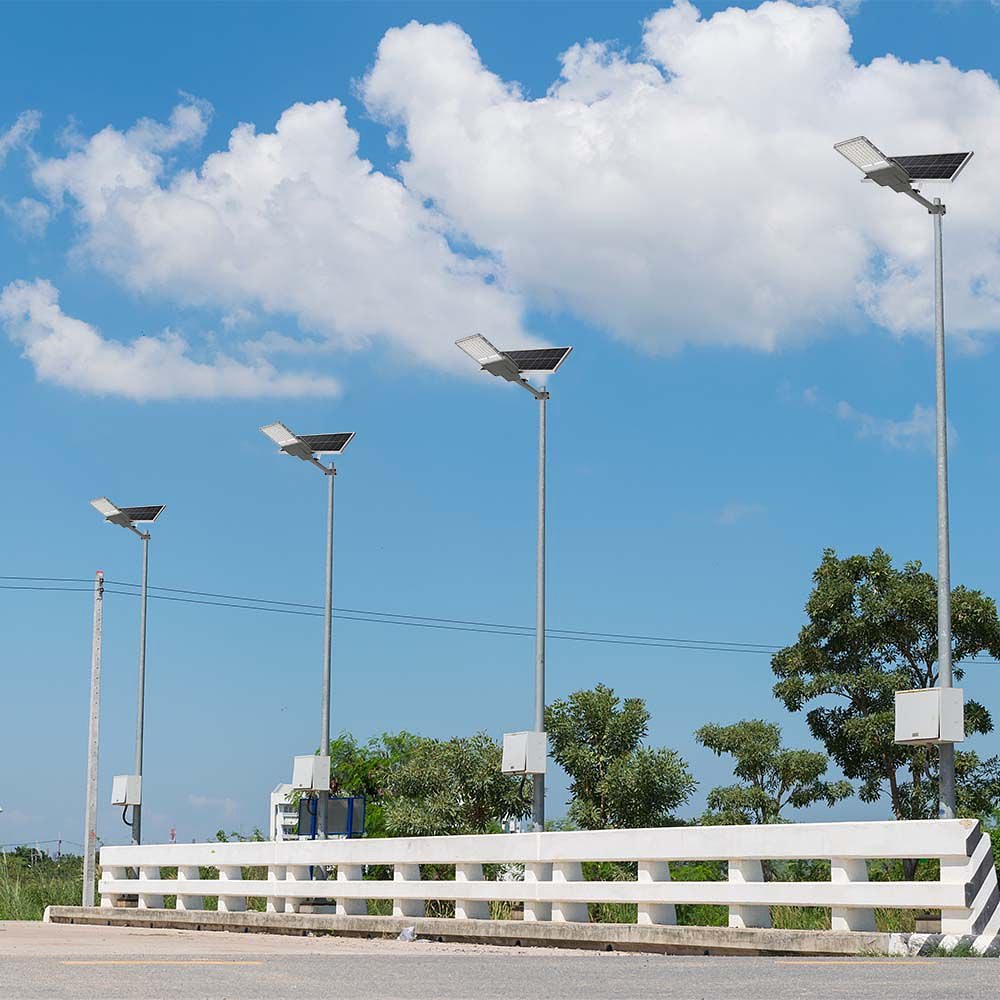 V-TAC VT-15111ST Solar Lights - Solar Streetlights - IP65 - 2500 Lumens - 4000K