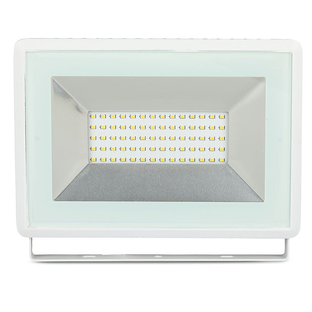 V-TAC VT-4051W E Series LED Floodlights - White - IP65 - White - 50W - 4250 Lumens - 4000K