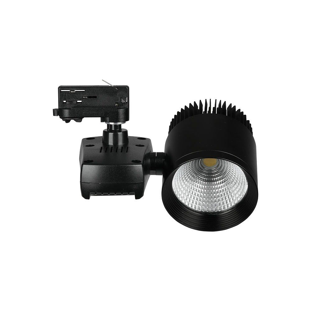 V-TAC VT-4540T  LED Tracklights - COB Tracklights - IP20 - Zwart - 40 Watt - 2600 Lumen - 5000K