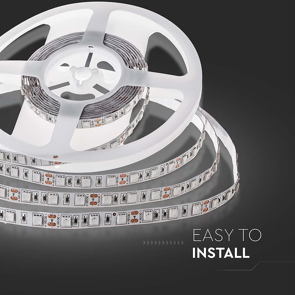 V-TAC VT-5050 60-IP20-N LED Strip Lights - Striplights - 5050 - 60 - IP20 - 3000K -  - 5m Roll