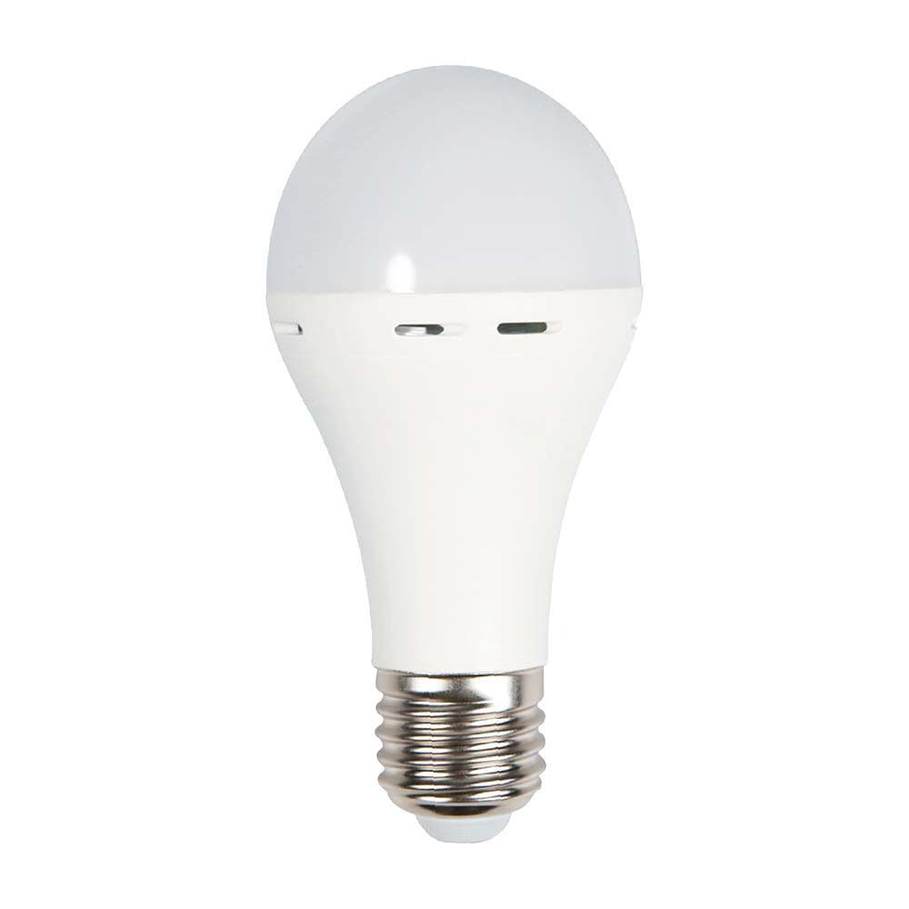 V-TAC VT-509 E27 LED Bulbs - GLS - Emergency - IP20 - White - 9W - 720 Lumens - 4000K
