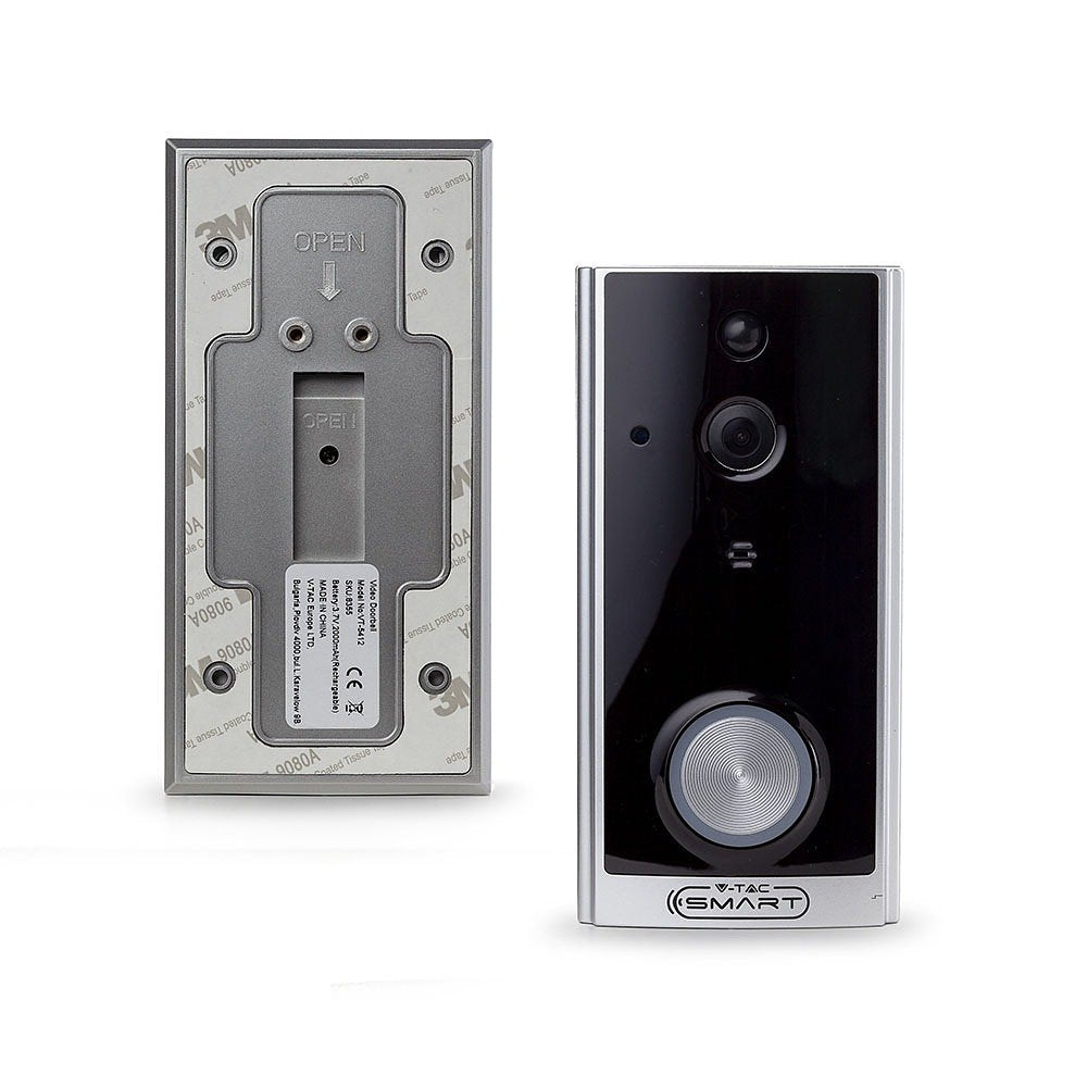 V-TAC VT-5412 Smart Electronics - Smart Video Doorbell - 2 Way Audio