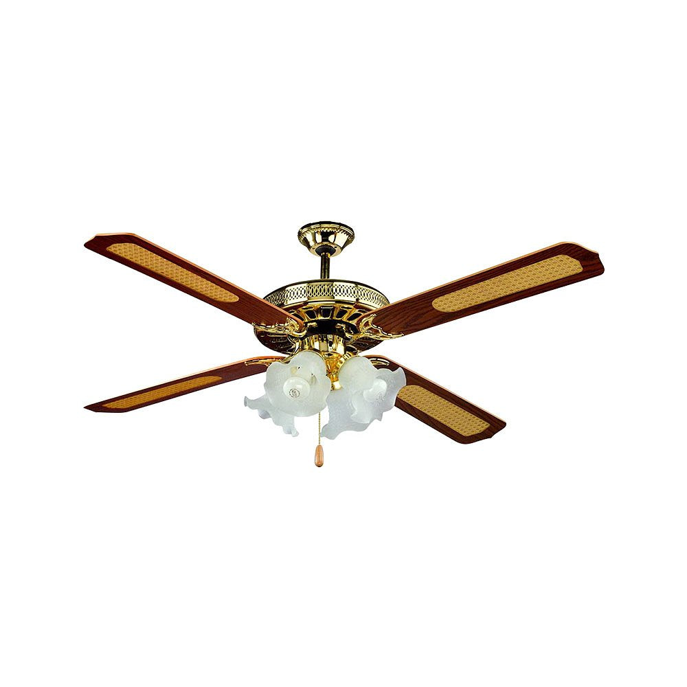 V-TAC VT-6056-4 Ceiling Fan - AC Motor - 55W - 4xE27