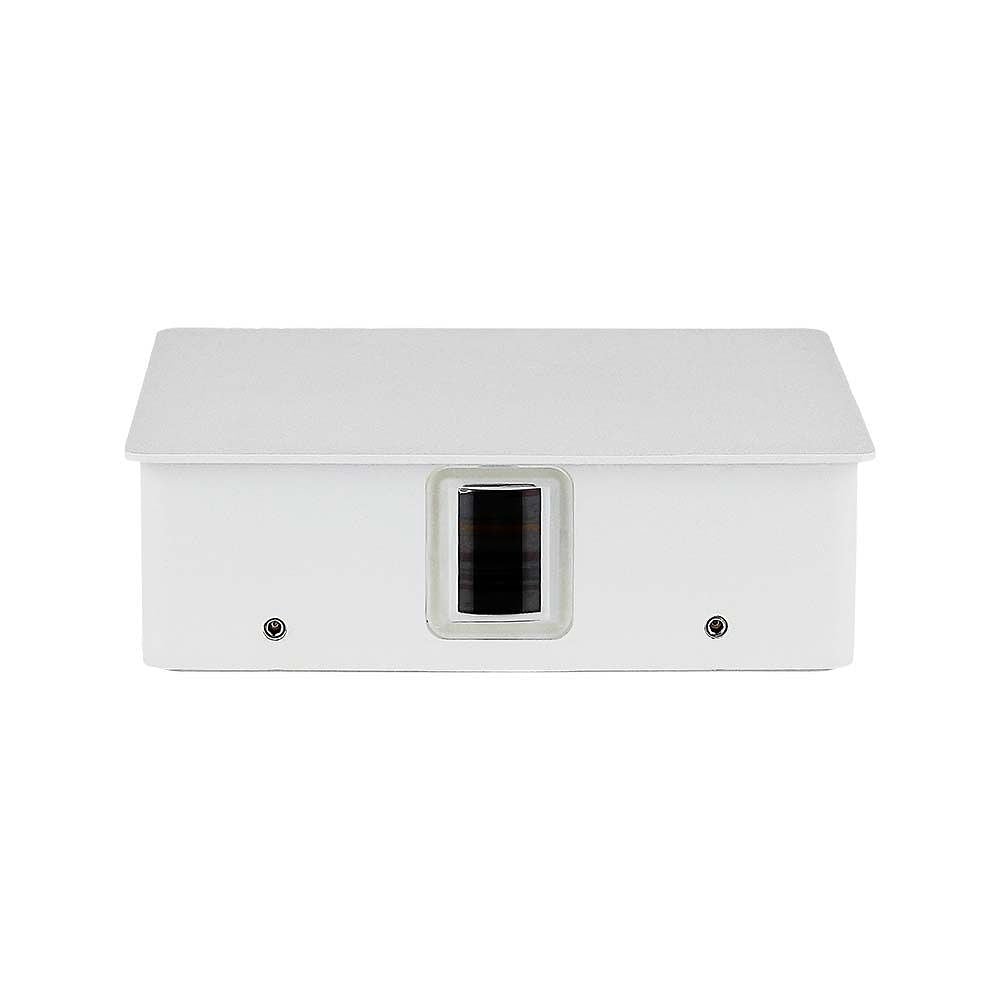 V-TAC VT-704-N LED Wall Lights - Square - IP65 - White Body - 4 Watts - 428 Lumens - 4000K