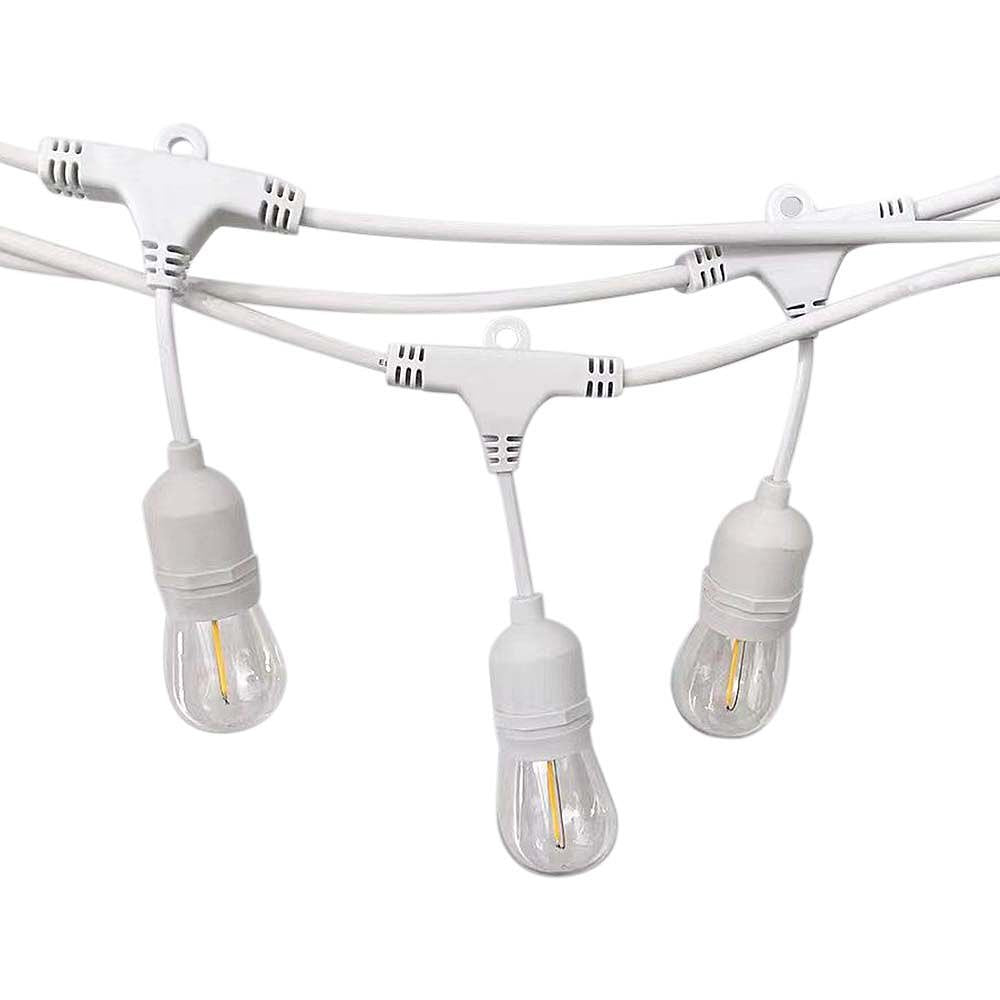 V-TAC VT-713-W E27 LED Bulbs - String Lights - WP - Socket - White - IP65