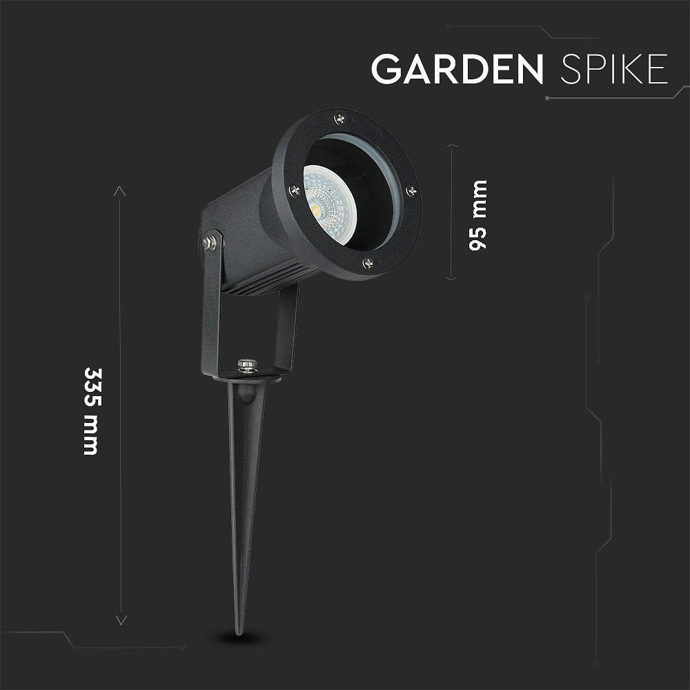 V-TAC VT-769  Outdoor Lighting - Garden Spikes Fittings - IP44 - Black