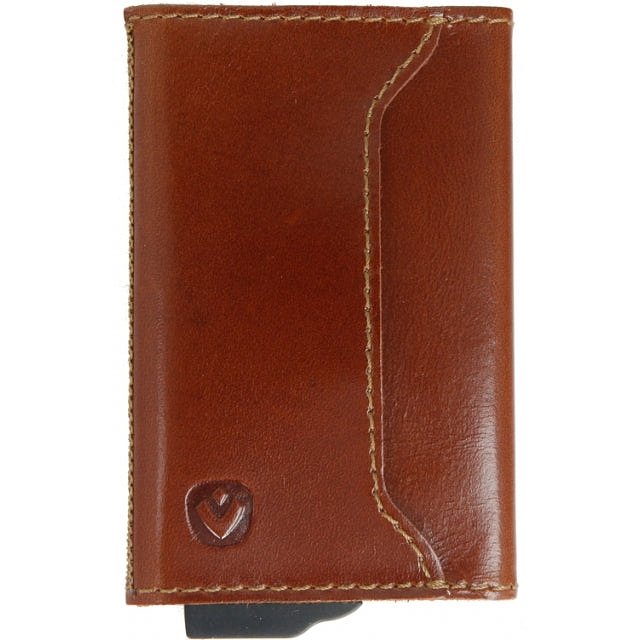 Valenta Card Case Plus Brown