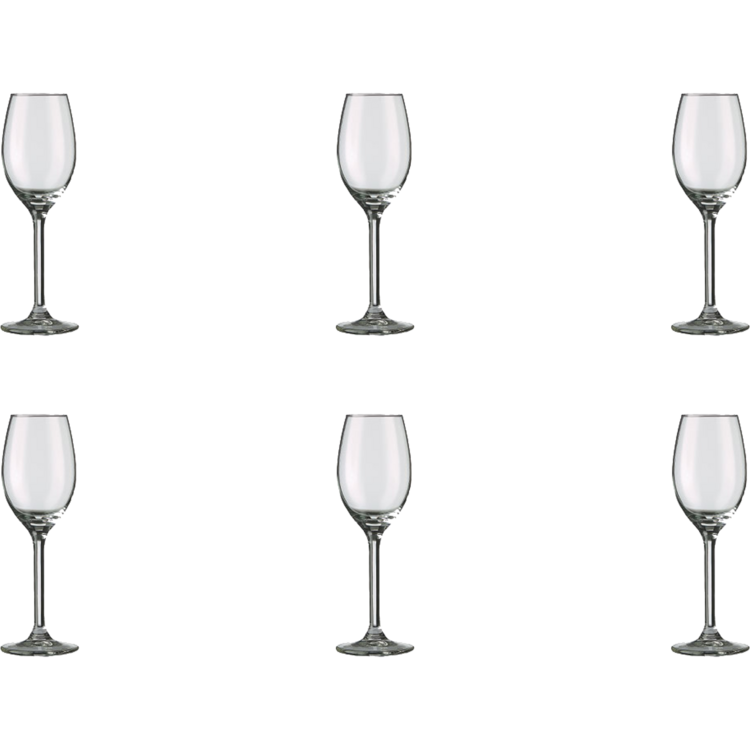 Royal Leerdam Port sherry glass 540680 Esprit 14 cl - Transparent 6 piece(s)