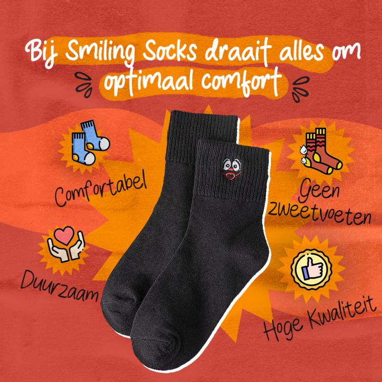 Smiling Socks Four Seasons Socks - 10 Pair - One size fits all