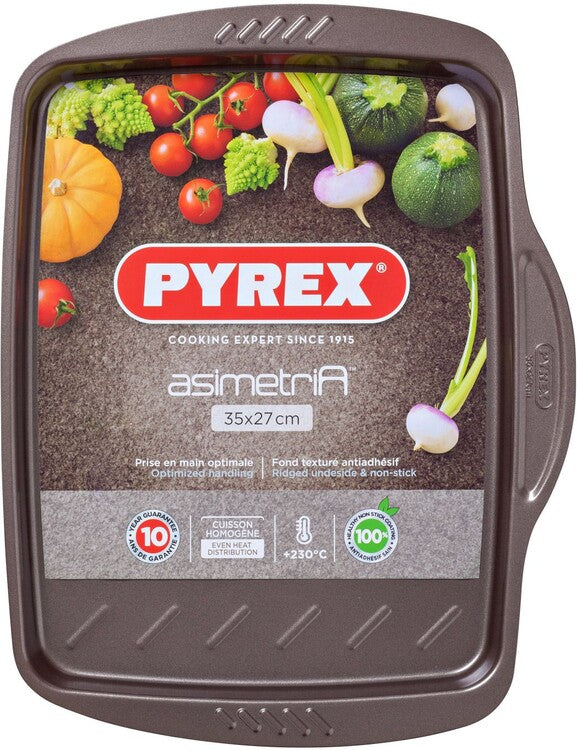 Pyrex Asimetria Baking Tray 35 x 27cm