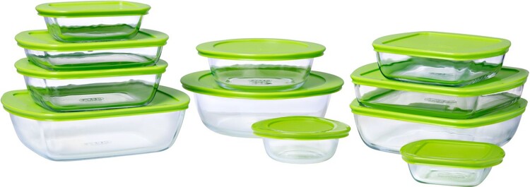 Pyrex Cook & Store Bowl Round with Lid 1 liter