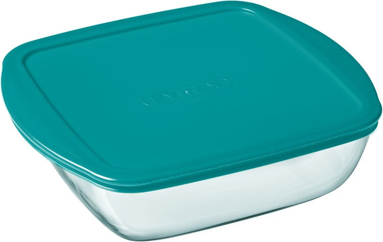 Pyrex Cook & Store Bowl Square with Lid 1 liter