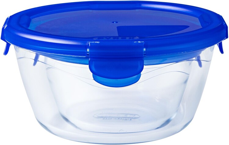 Pyrex Cook & Go Bowl Round with Lid 0,7 liter