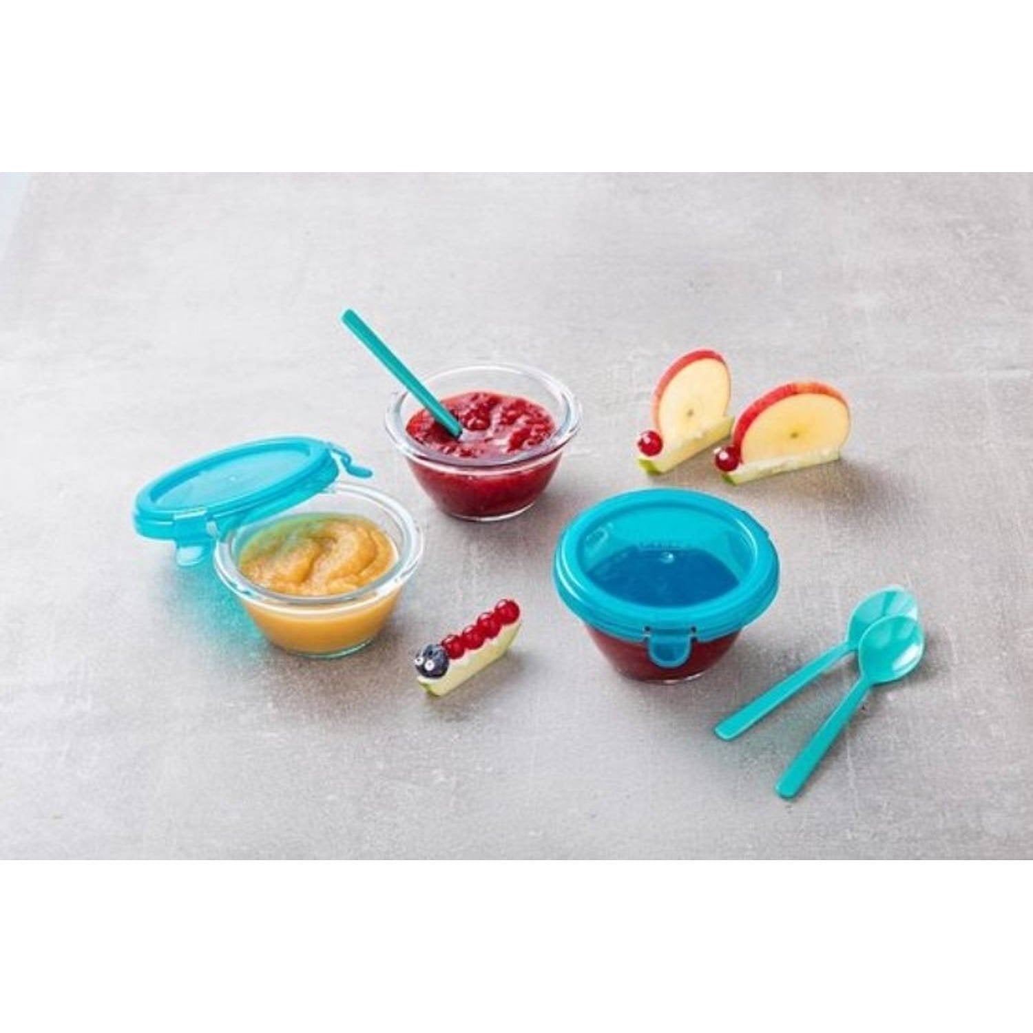 Pyrex My First Pyrex Food Container Round 200 ml Set of 10 Pieces