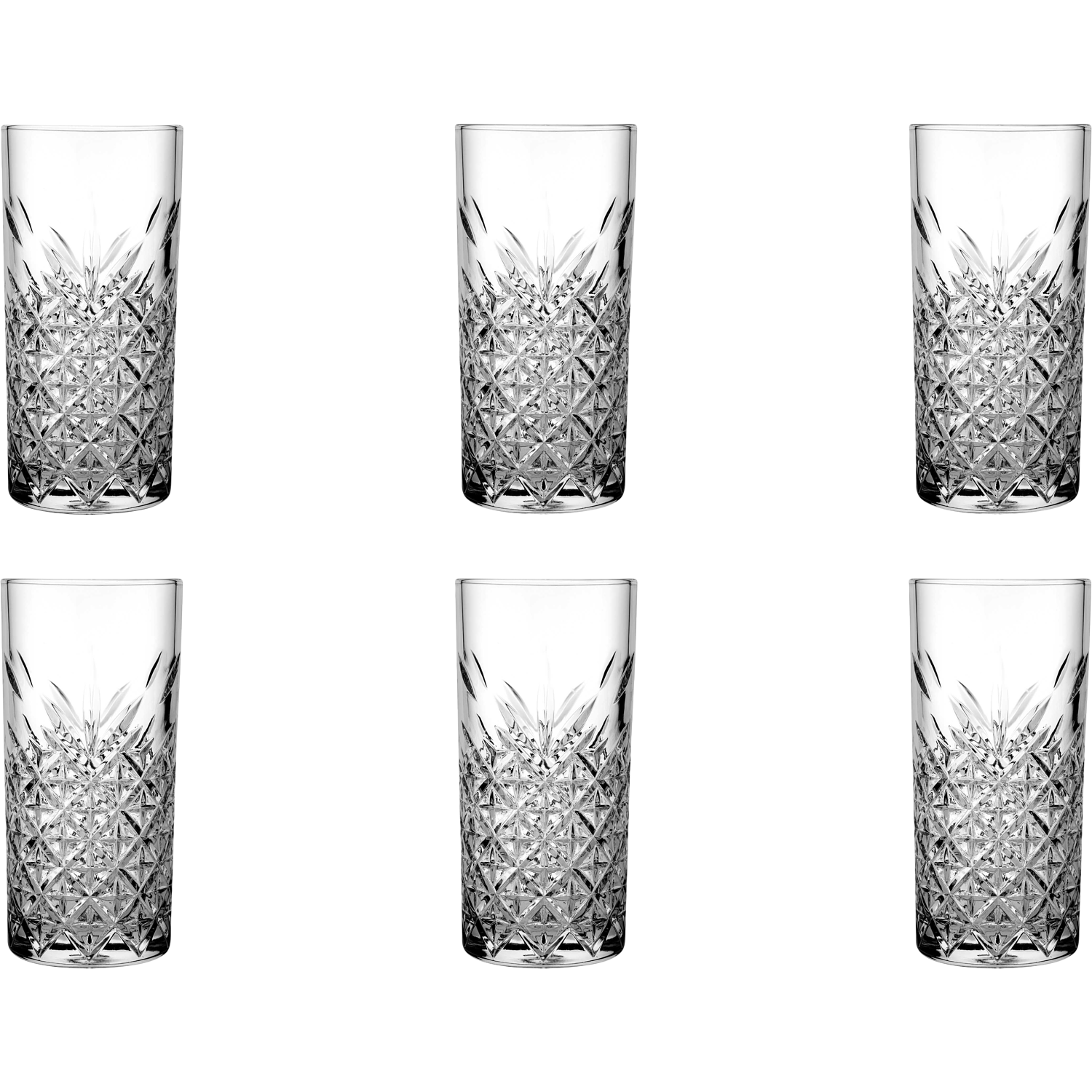 Pasabahce Long drink Timeless 30 cl - Transparent 6 piece(s)