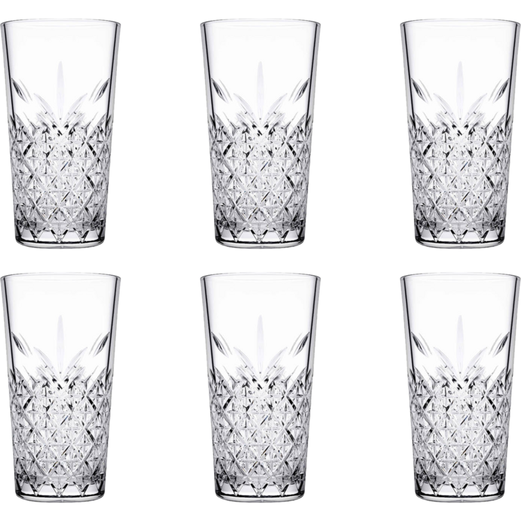 Pasabahce Long drink Timeless Stackable 34.5 cl - Transparent 6 piece(s)