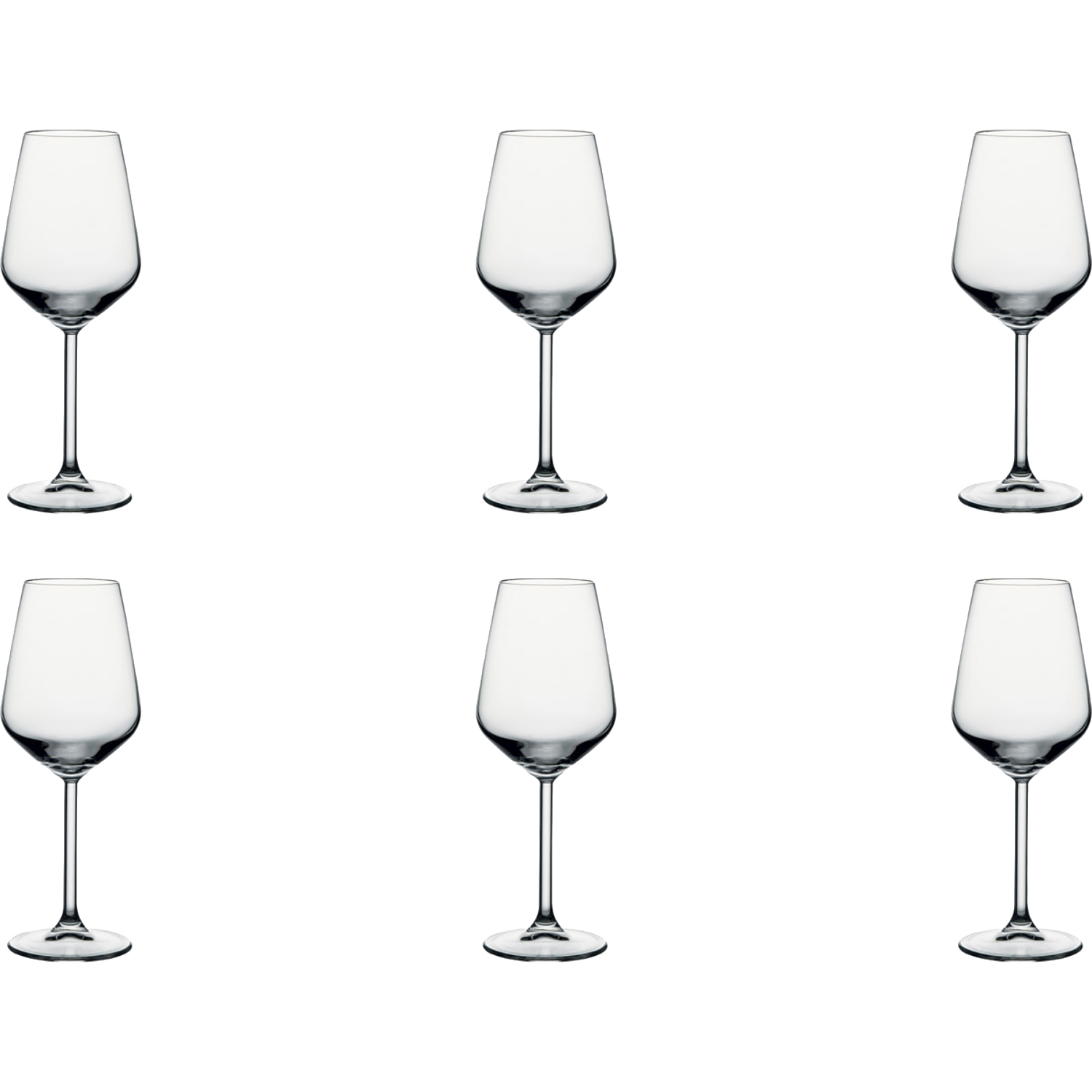 Pasabahce Wine Glass Allegra 35 cl - Transparent 6 piece(s)