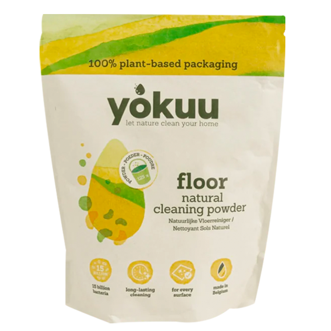 YOKUU Floor cleaner - 500g Floor Soap - Good for 125 Buckets - for all floor types - Zero Waste