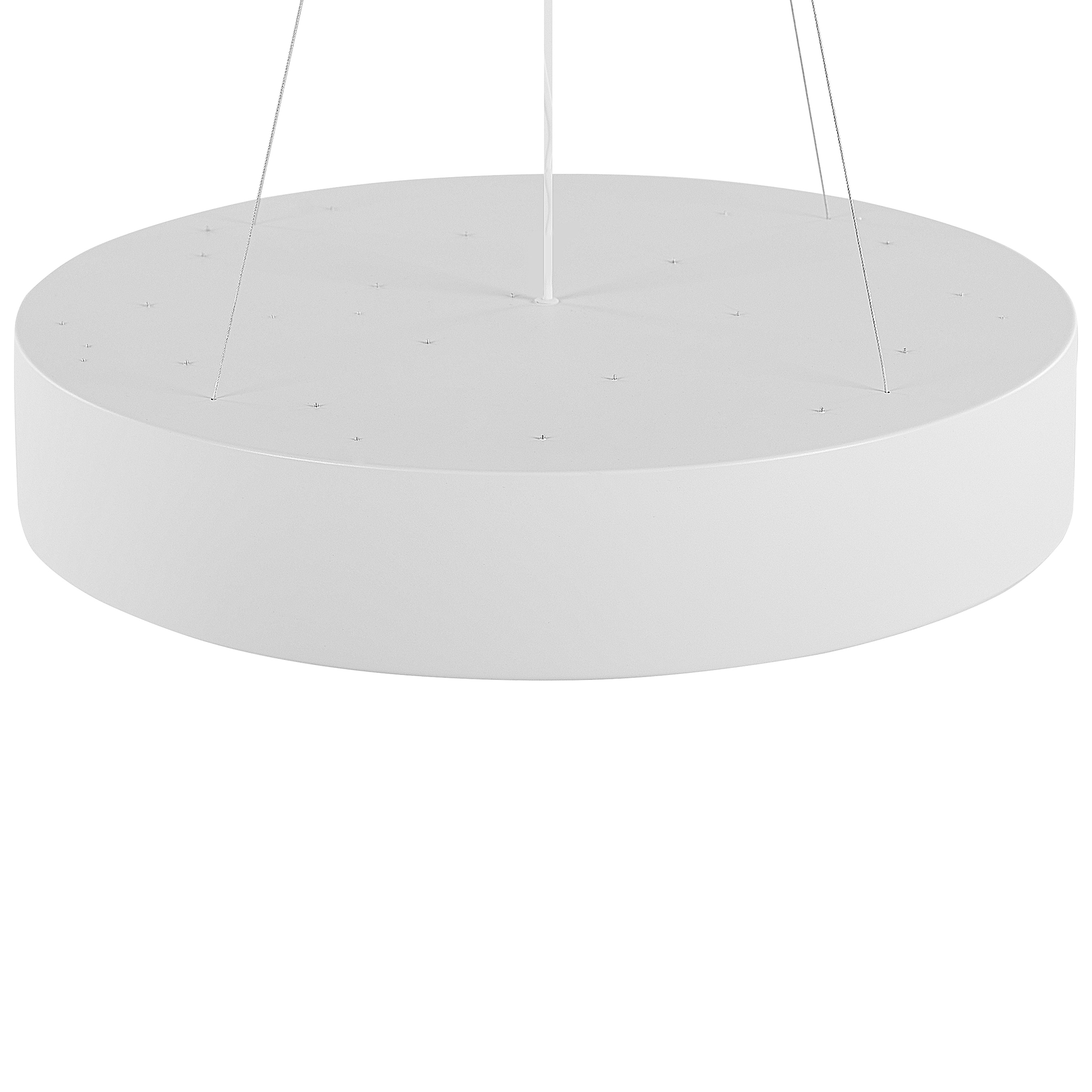 Beliani BALILI - Hanglamp - Wit - Staal