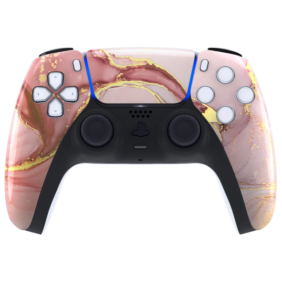 Clever Gaming Clever PS5 Draadloze Dualsense Controller  – Luxury Marble Custom