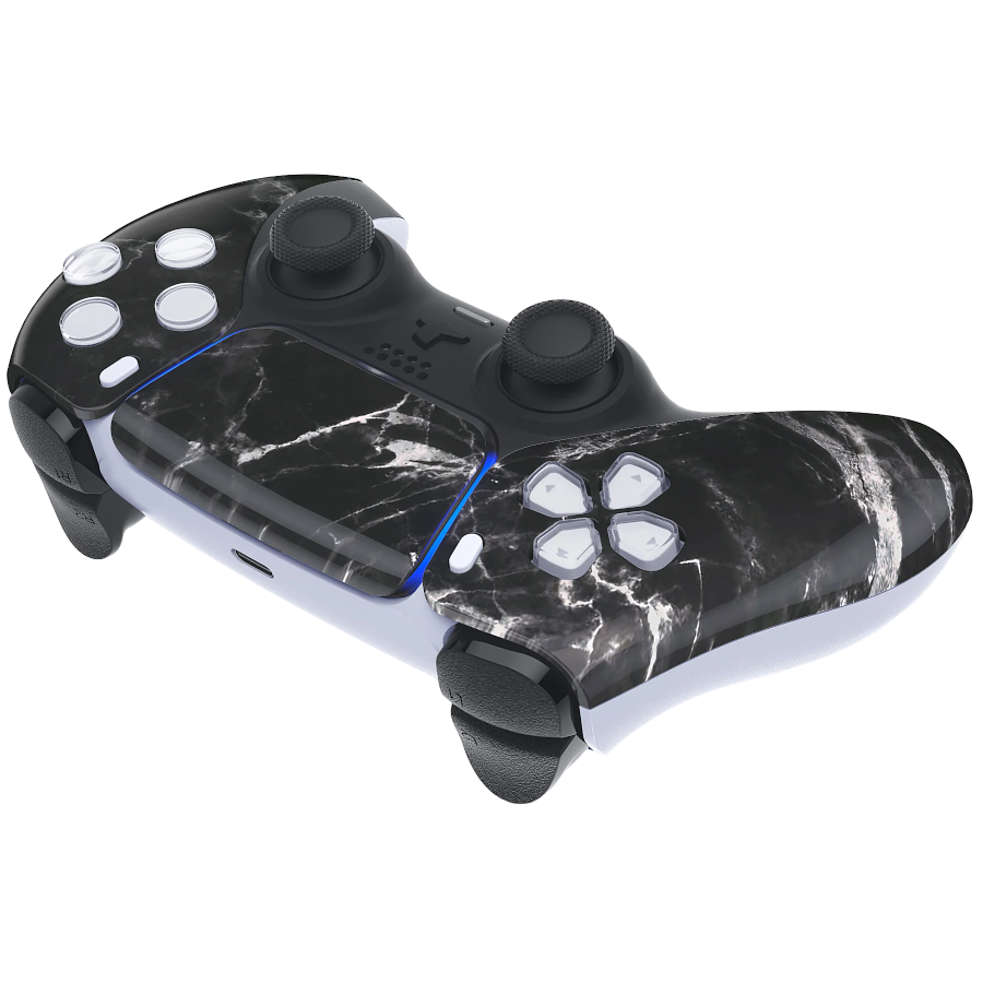 Clever Gaming Clever PS5 Draadloze Dualsense Controller  – Classic Marble Custom