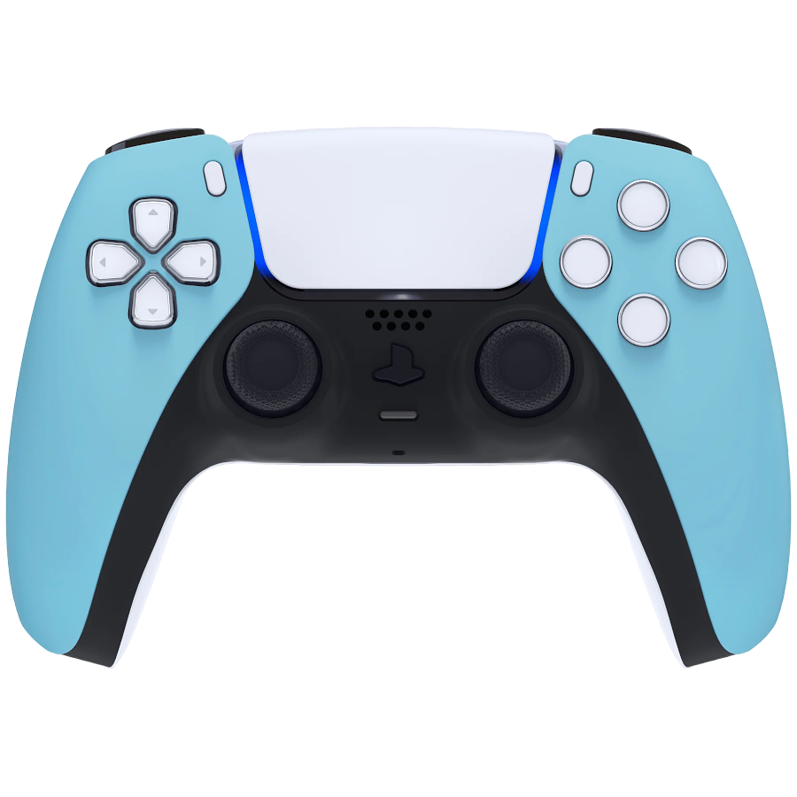 Clever Gaming Clever PS5 Draadloze Dualsense Controller  – Heaven Blue Custom