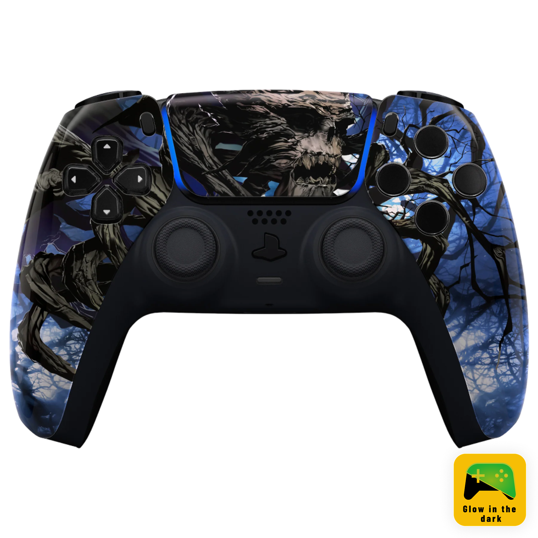 Clever Gaming Clever PS5 Draadloze Dualsense Controller  – Haunted Forest Custom