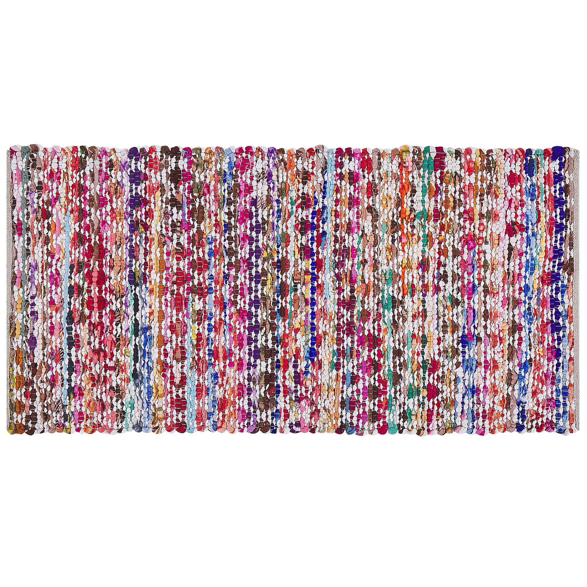 Beliani ARAKLI  - Vloerkleed - Multicolor - 80 x 150 cm - Polyester