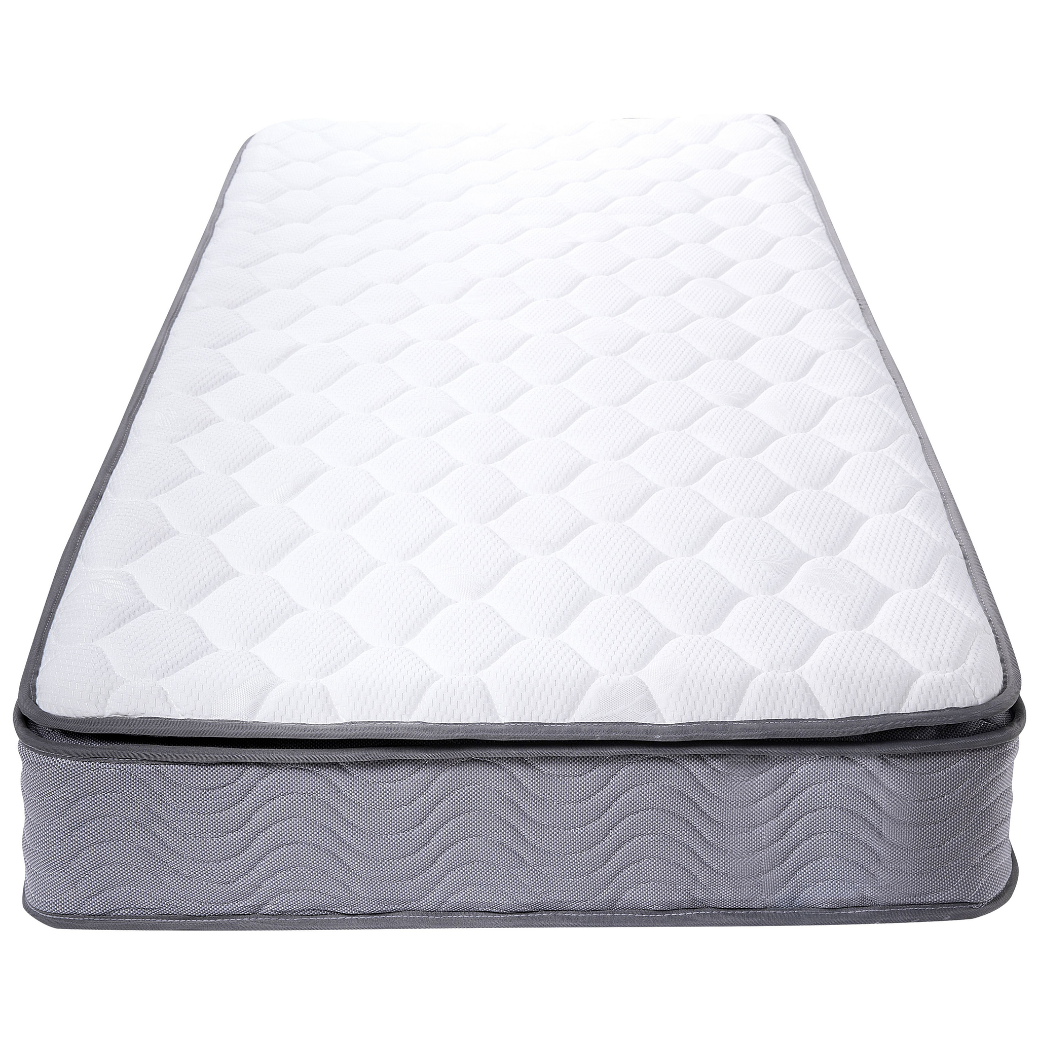 Beliani SPLENDOUR - Pocketveringmatras - Wit - 90 x 200 cm - Polyester