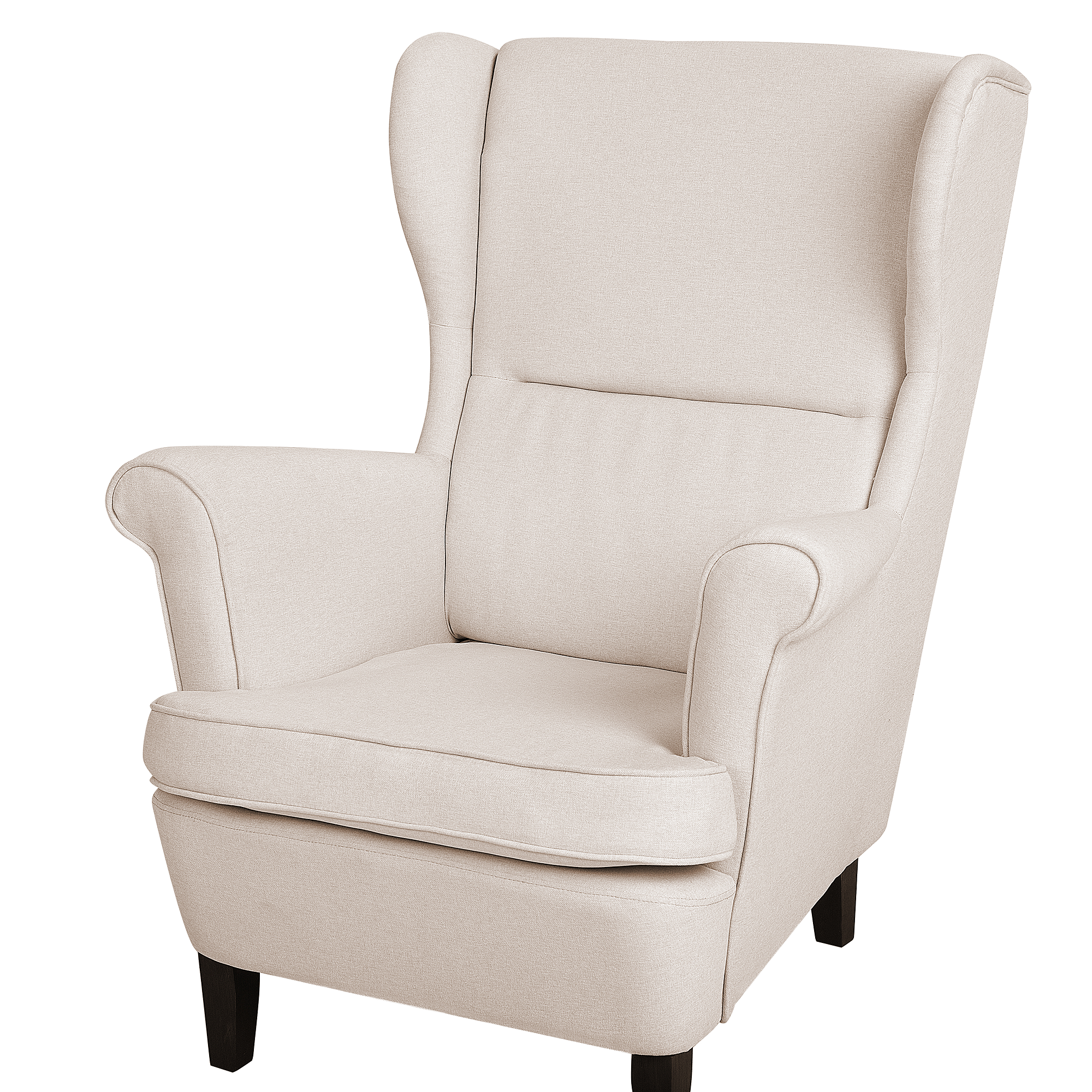 Beliani ABSON - Fauteuil - Beige - Polyester