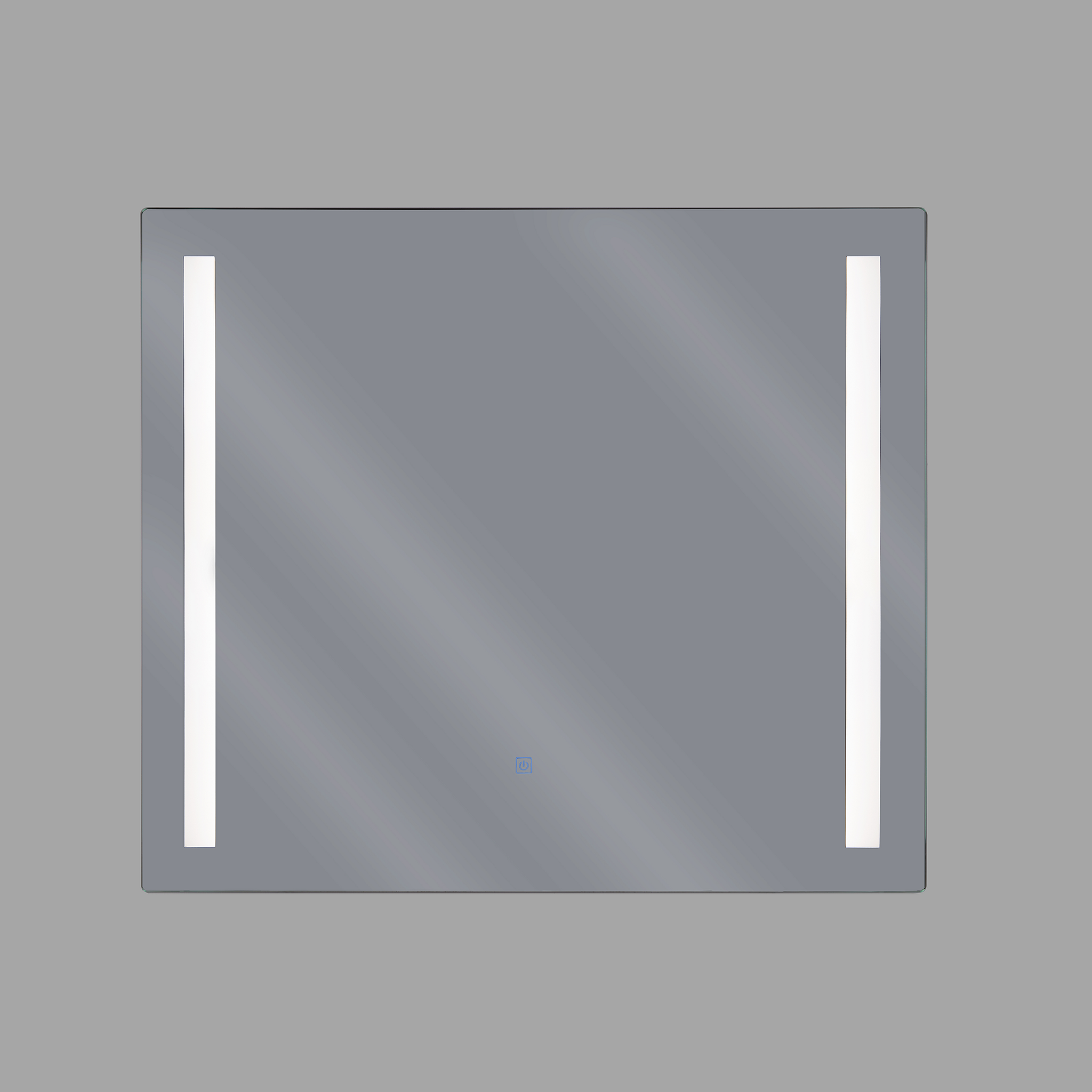 Beliani LIRAC - LED-spiegel - Zilver - Glas